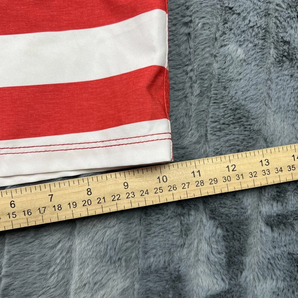 Hurley Board Shorts Mens 32 Multicolor American Flag Patriotic Swim Trunks